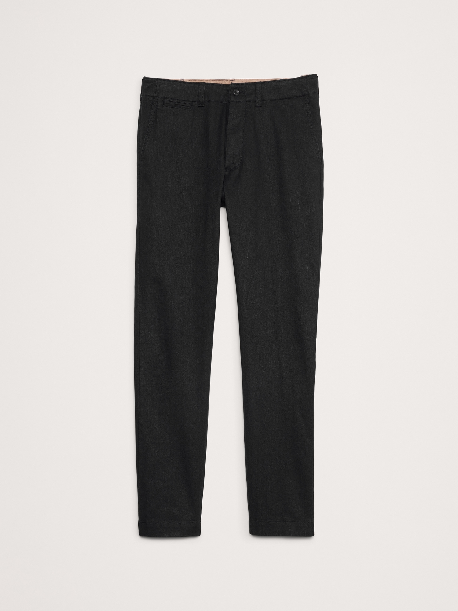 Athletic Slim Linen-Cotton Chino