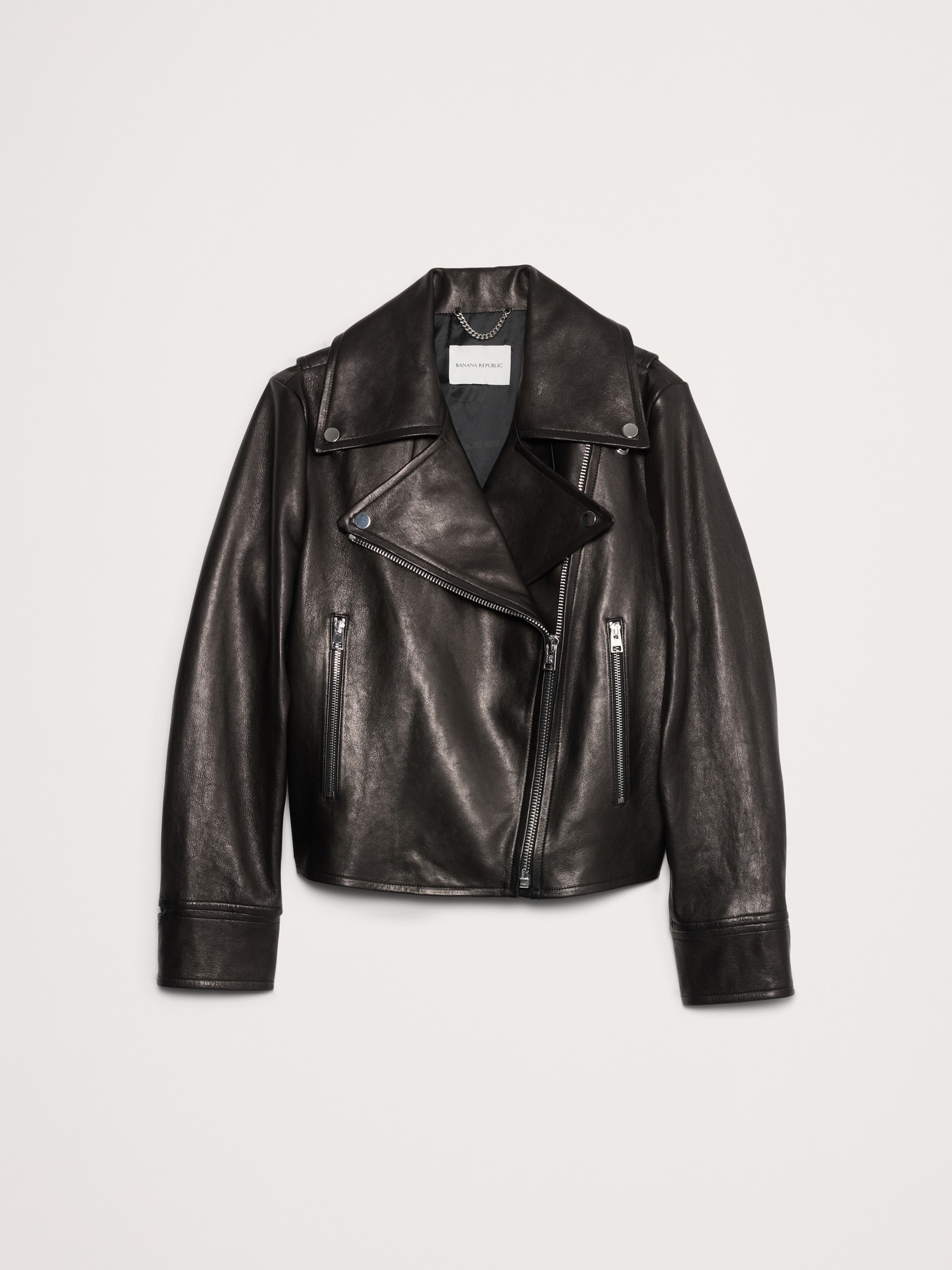 Leather Moto Jacket