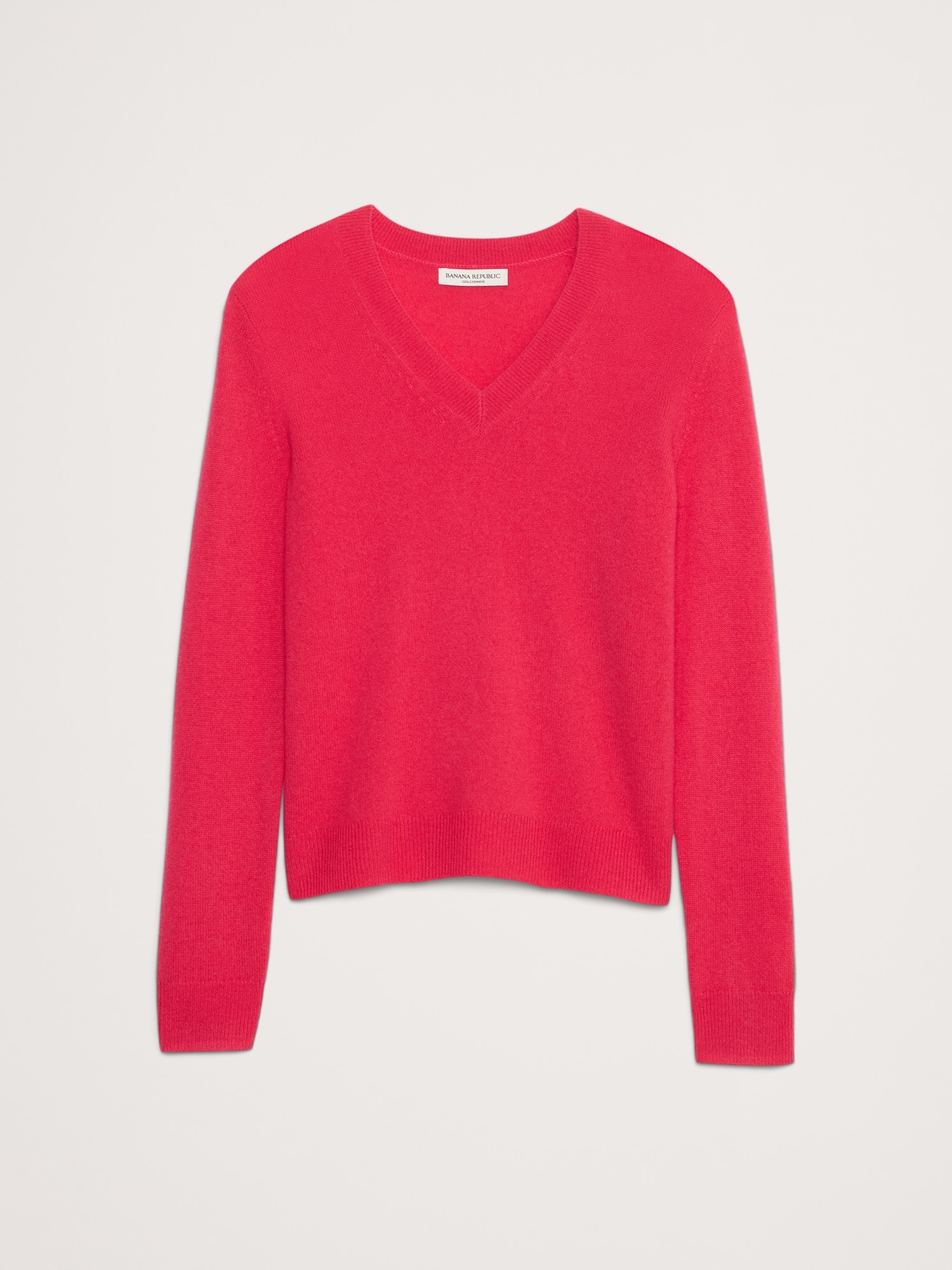 Lightweight Cashmere V-Neck Sweater