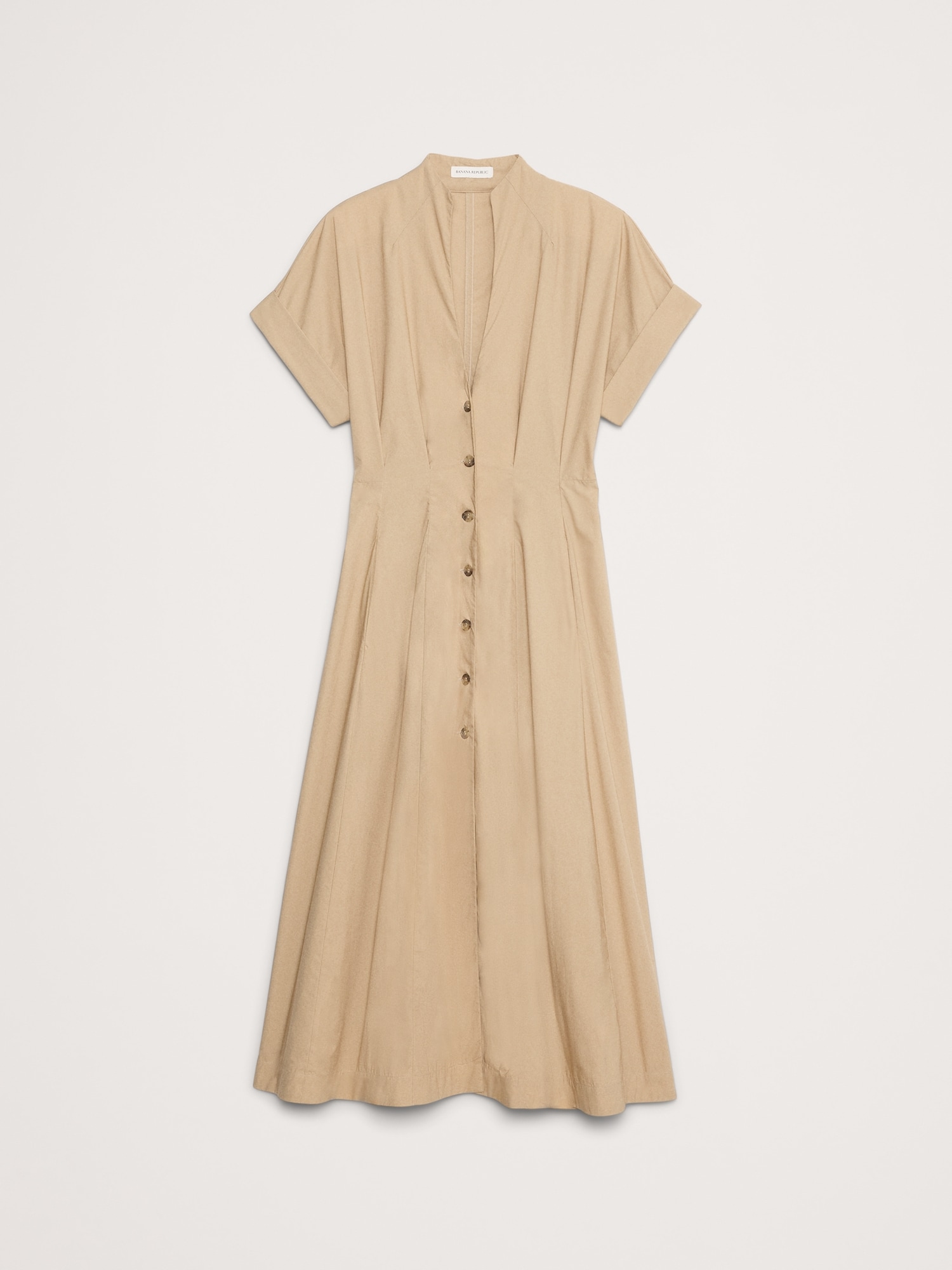 Poplin Shirt Dress