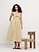 Image number 2 showing, Viscose-Linen Dupioni Bow-Front Maxi Dress