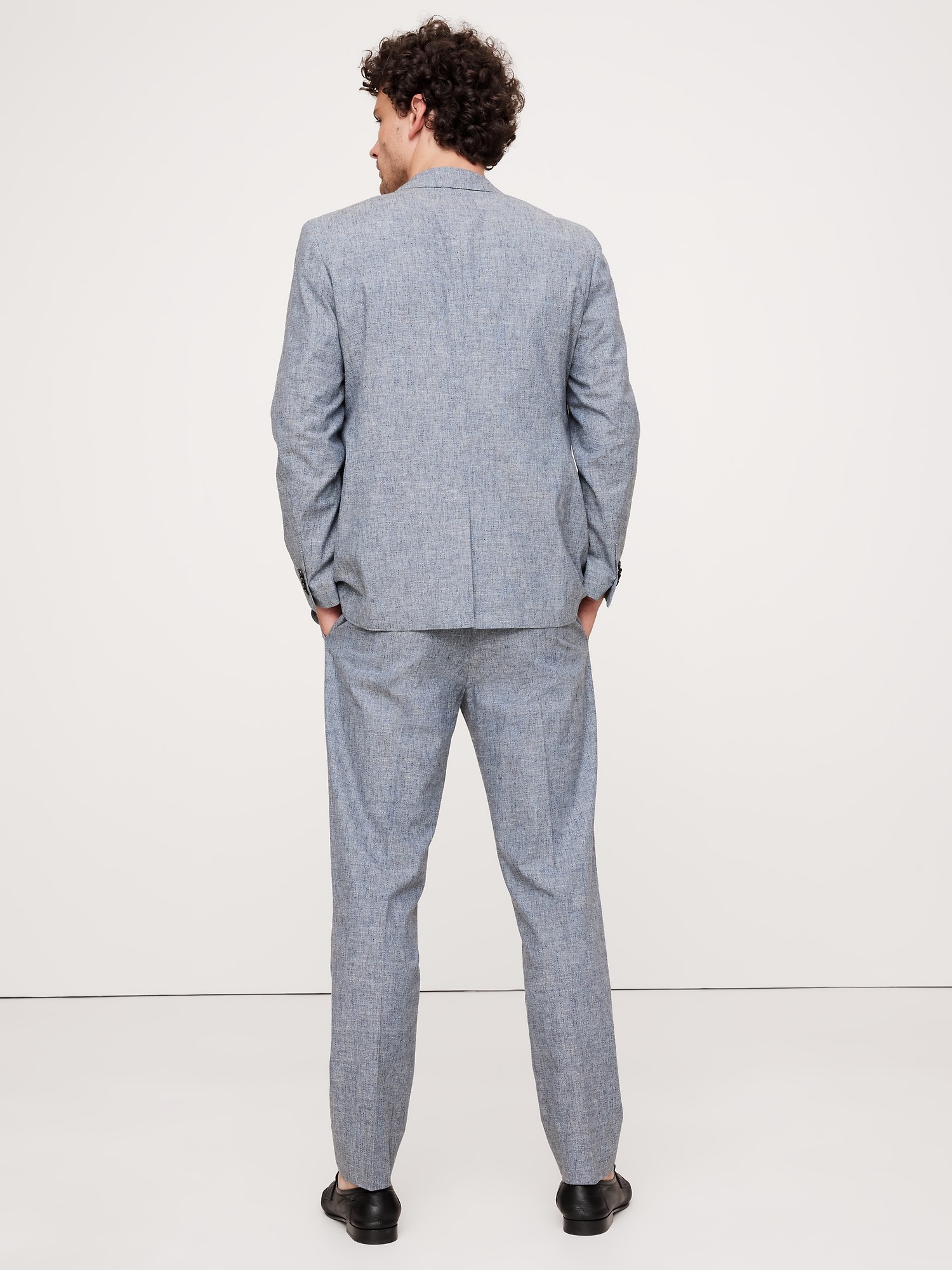 Cotton-Linen Suit Jacket