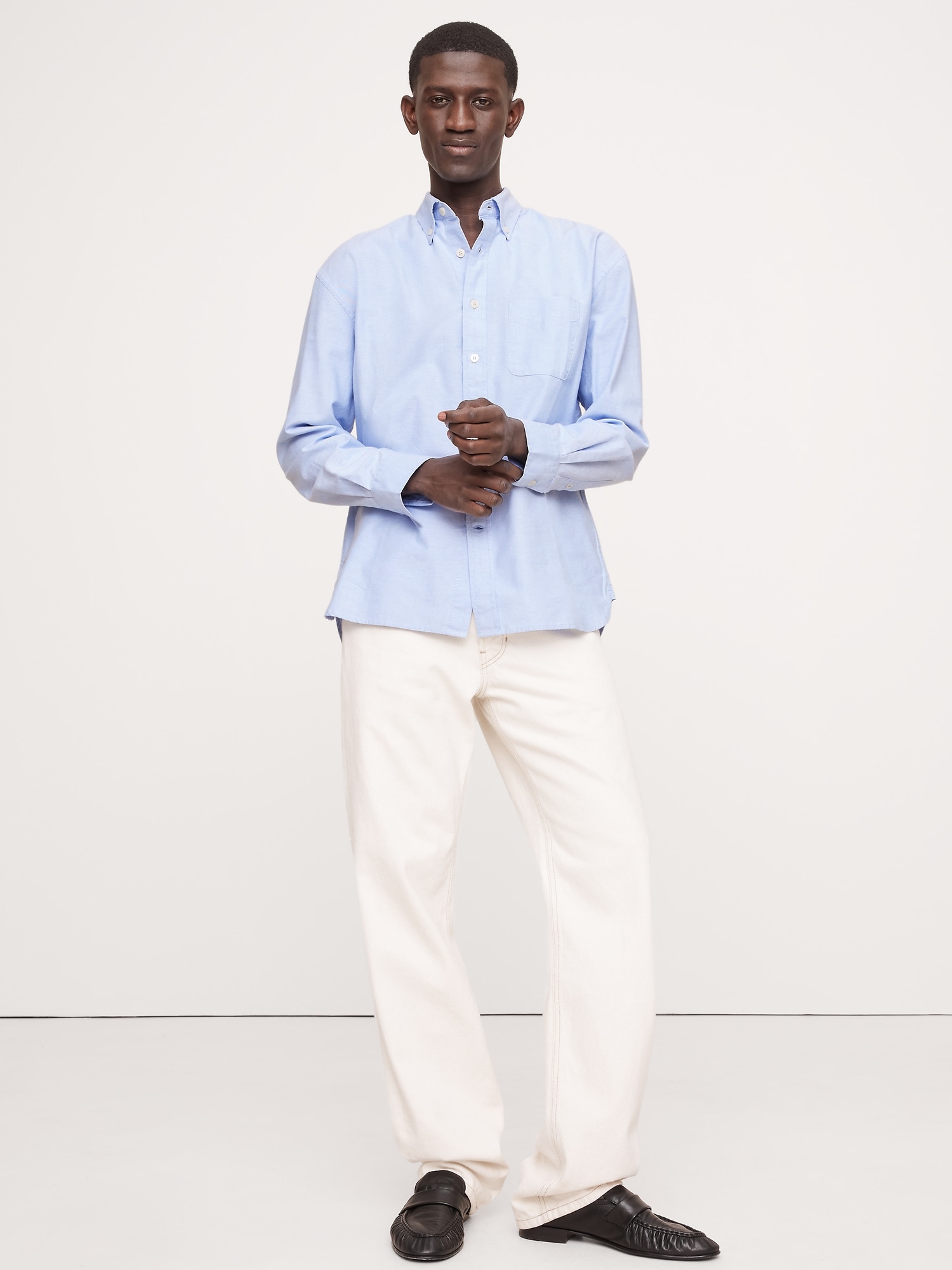 Relaxed-Fit Oxford Shirt