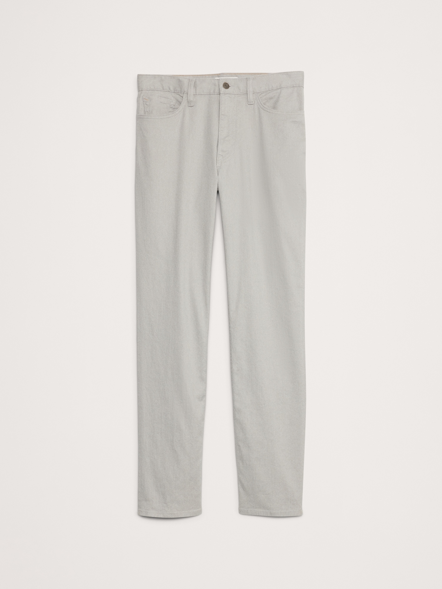 Straight Linen-Cotton Traveler Pant