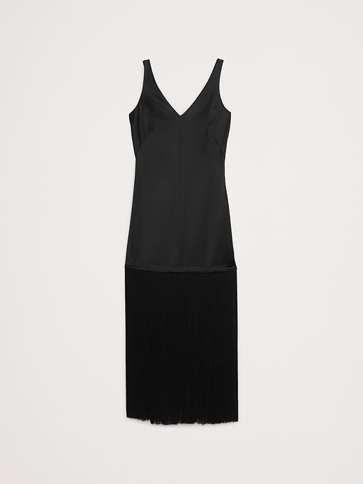 banana republic black fringe dress BANANA REPUBLIC BLACK FRINGE STRAP STRAPLESS DRESS SZ US 0 & UK 4 XS