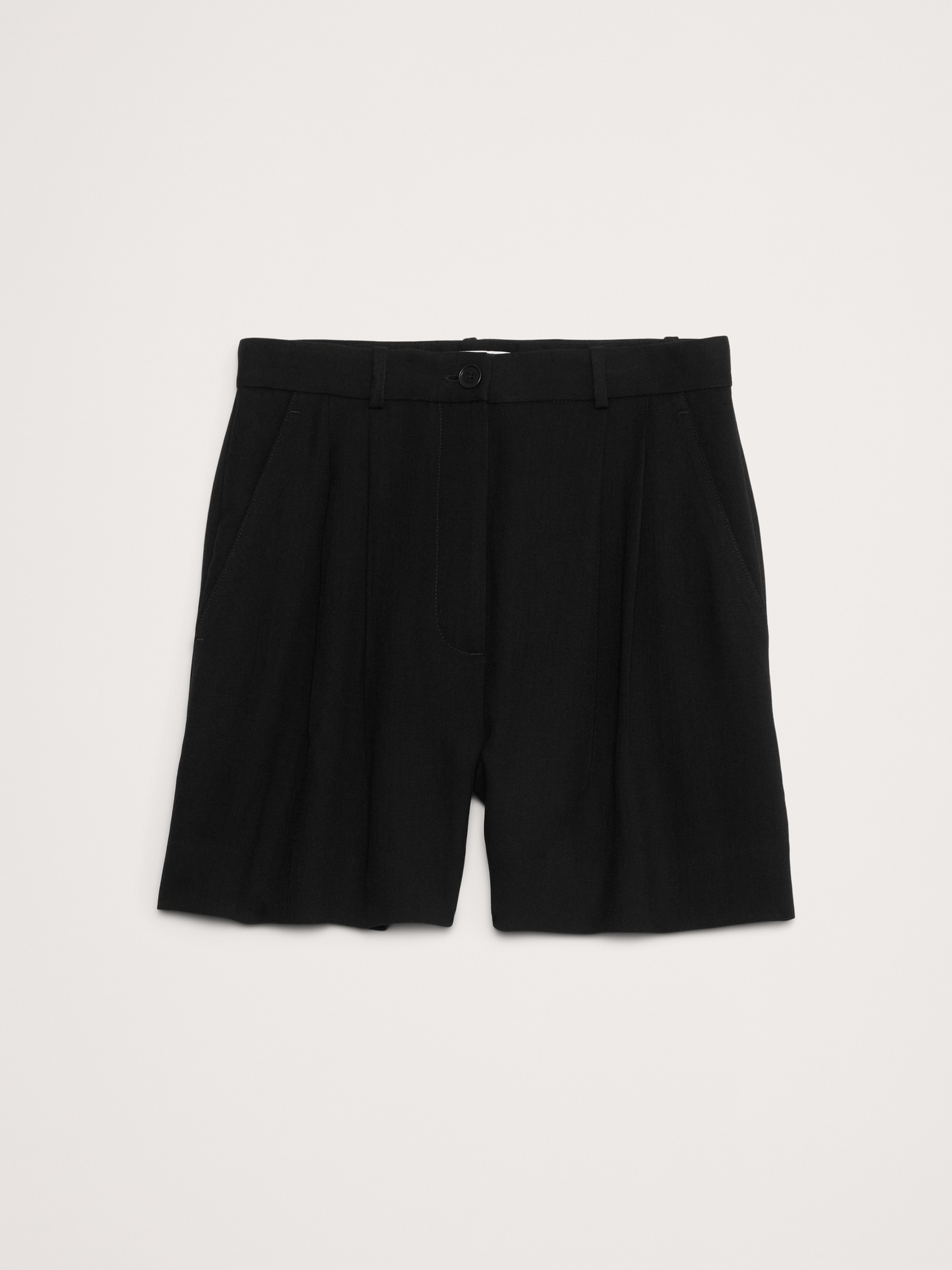 Soho High-Rise Linen Short