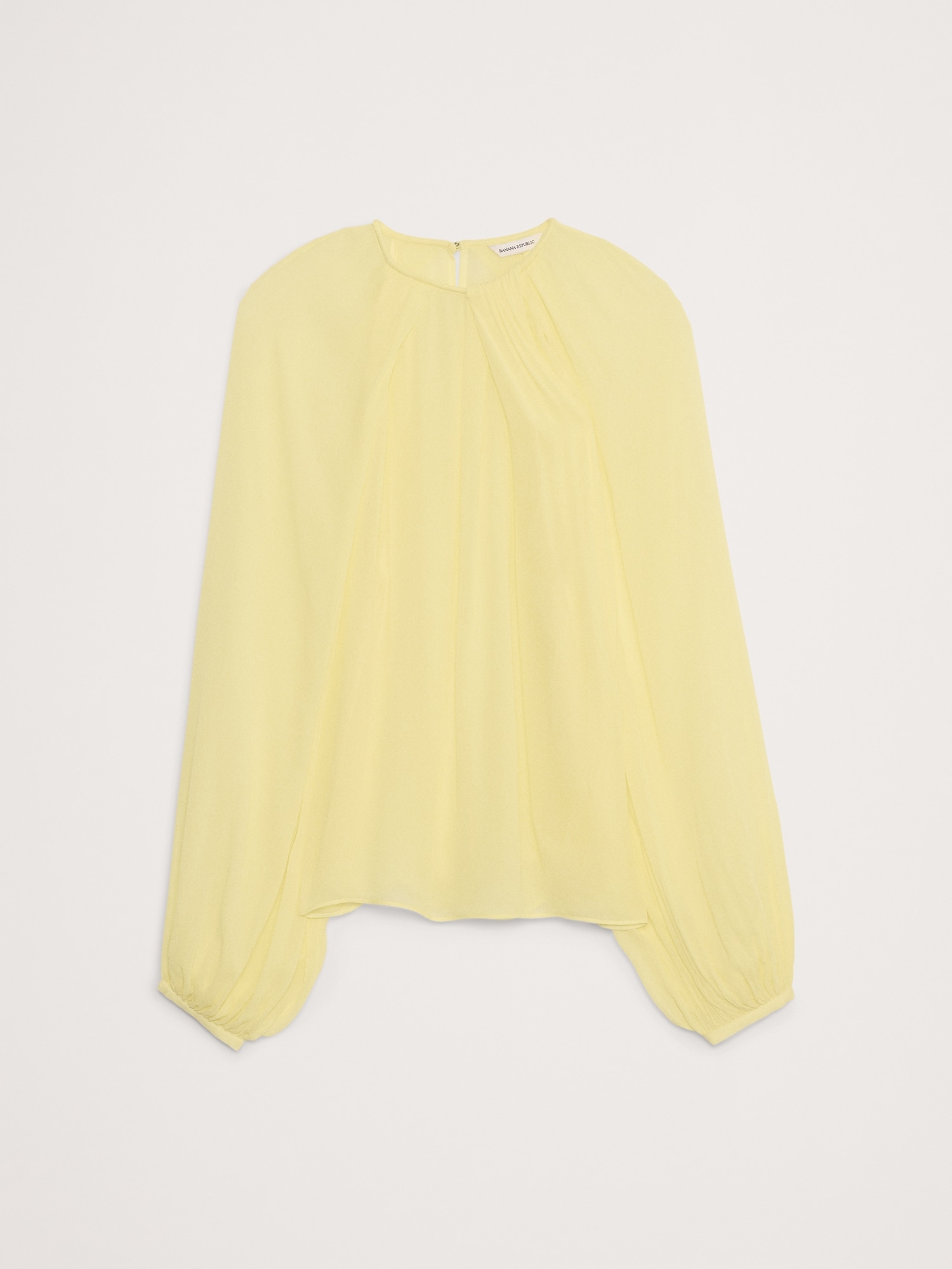 Chiffon Twist-Neck Top