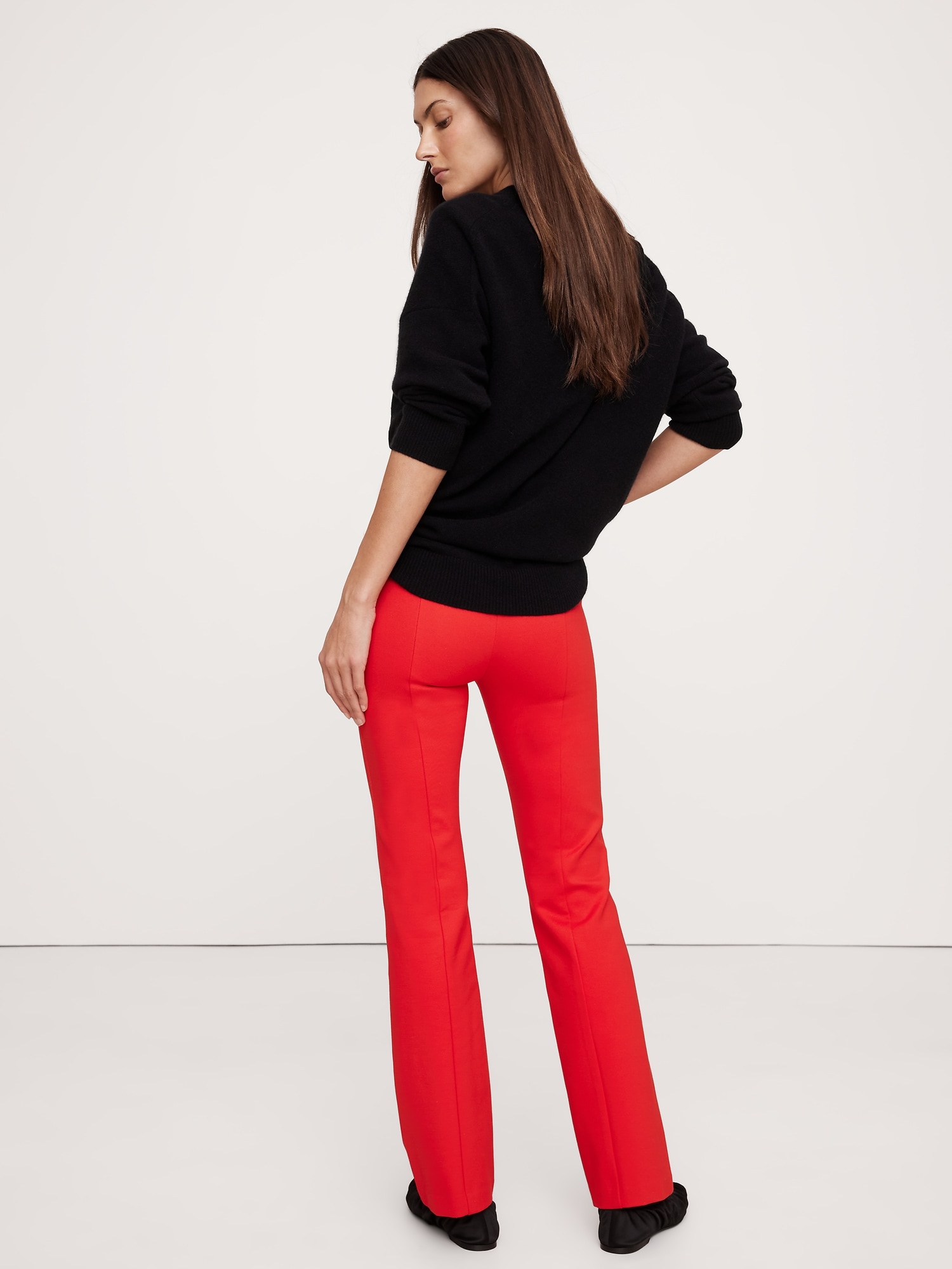 Crop Flare Everywhere Ponte Pant