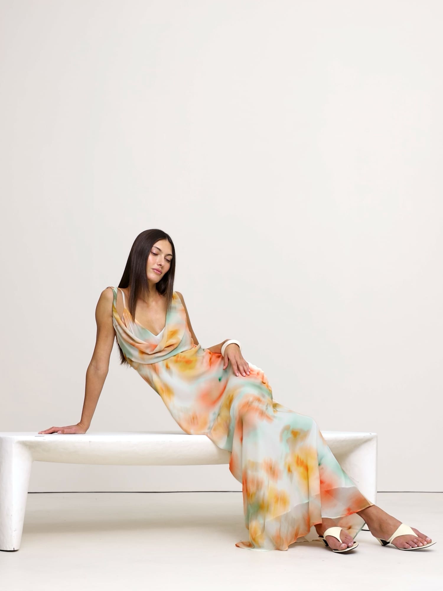 Image number 2 showing, Twisted Shoulder Maxi Dress