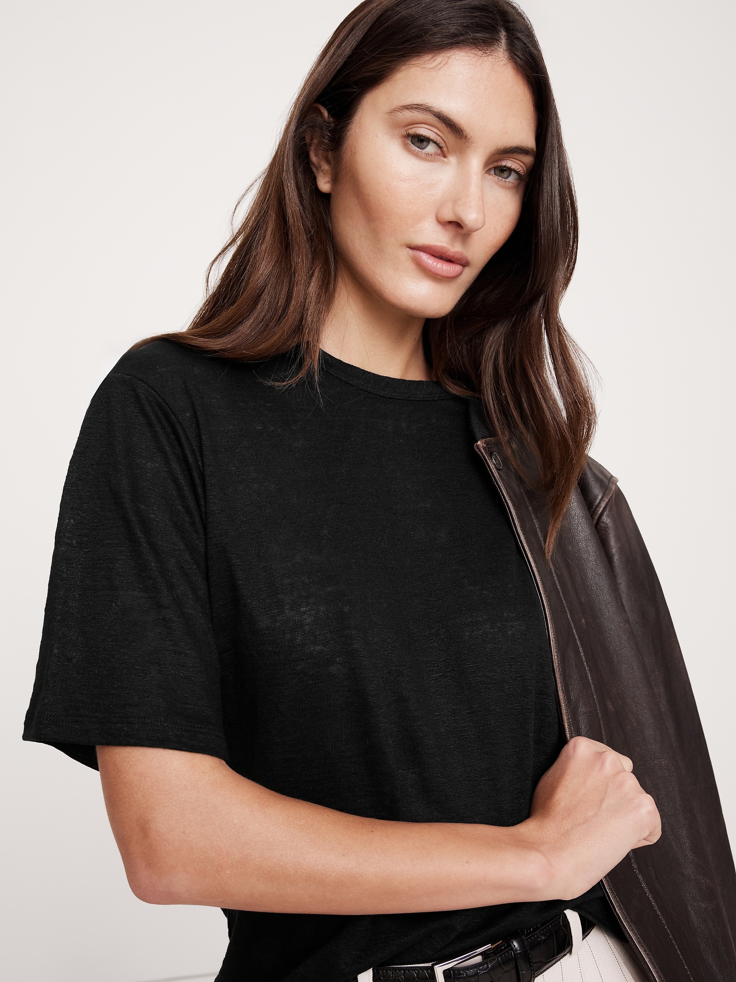 Relaxed Linen T-Shirt