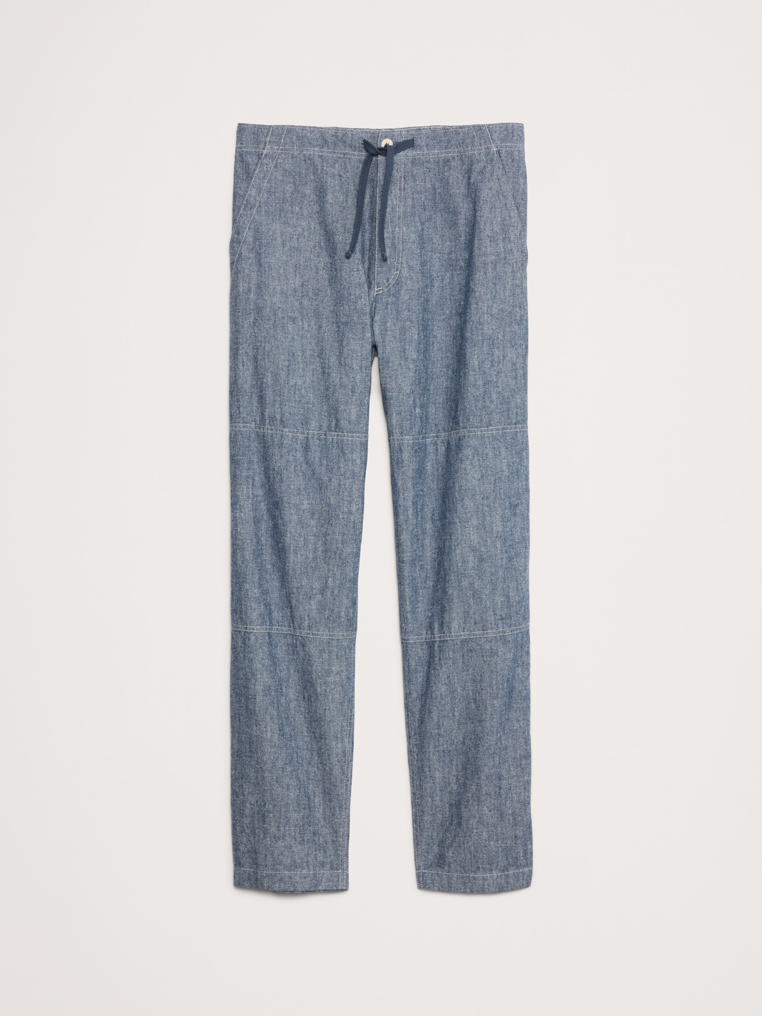 Relaxed Hemp-Cotton Pull-On Pant