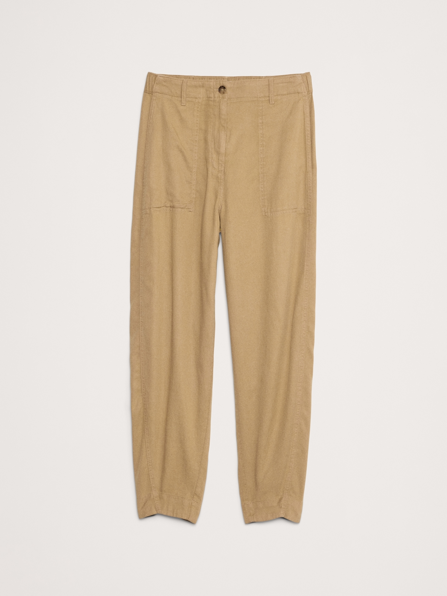 Soma High-Rise Barrel-Leg Pant