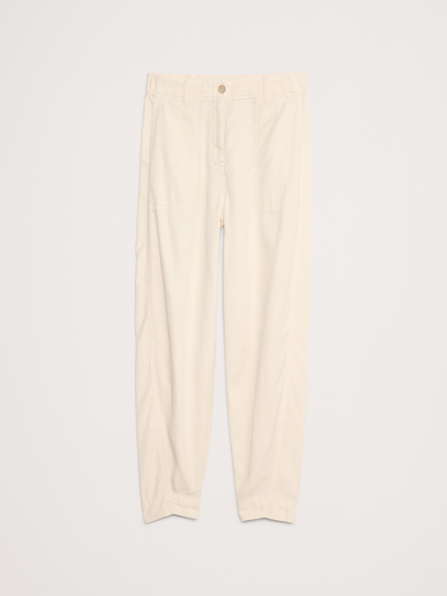 Soma High-Rise Barrel-Leg Pant