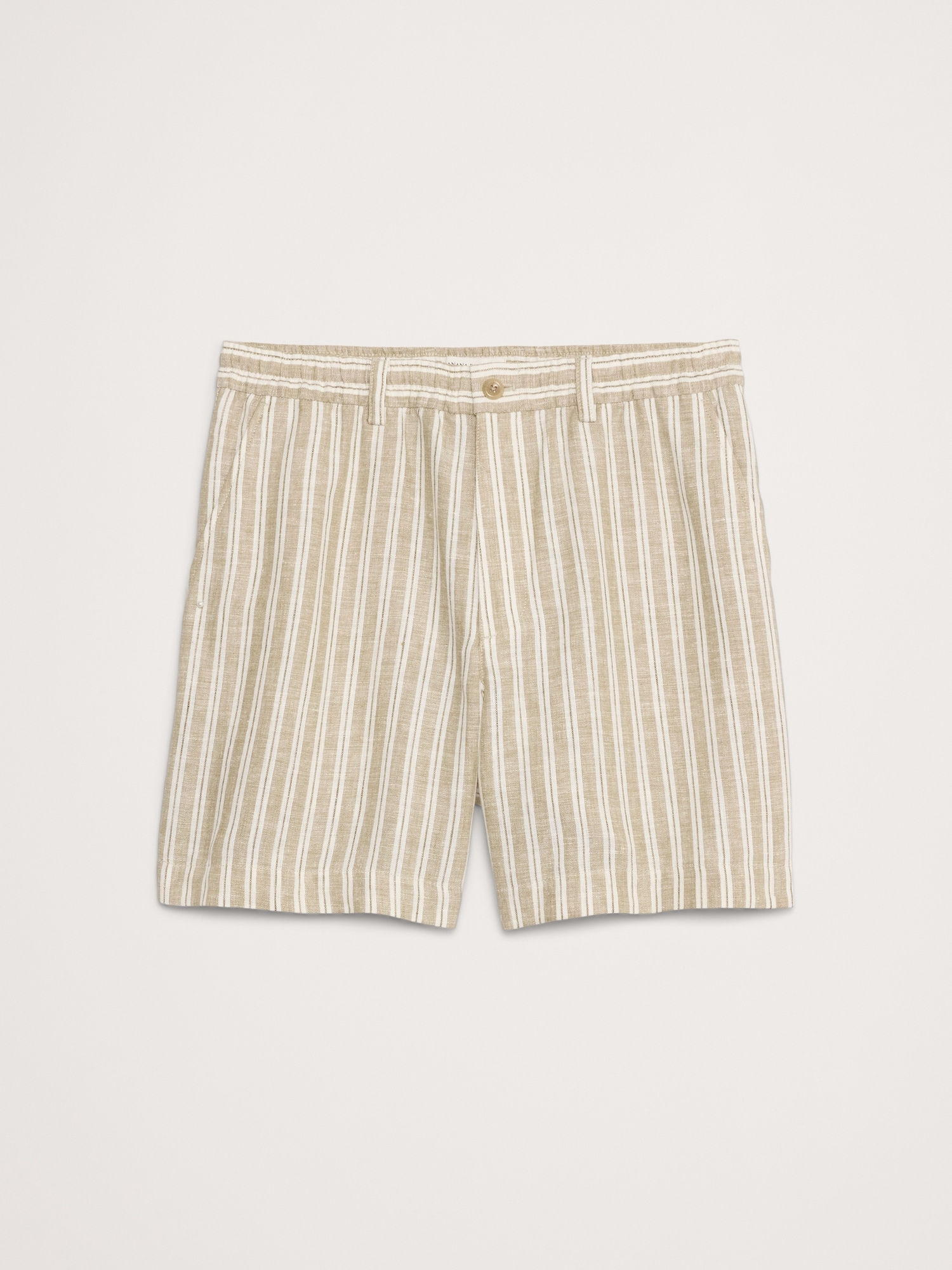 7" Linen Pull-On Short