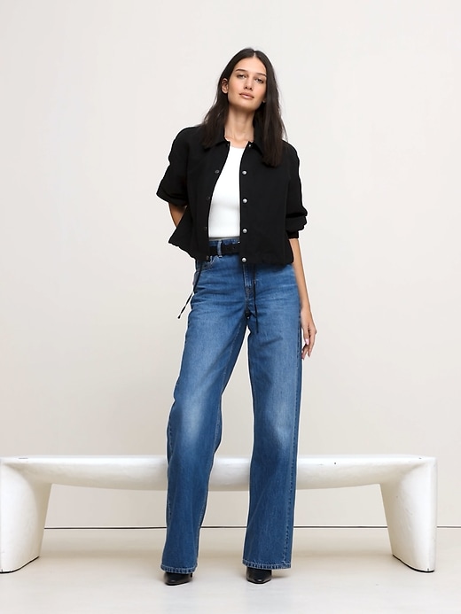 Tencel™-Linen Jacket | Banana Republic