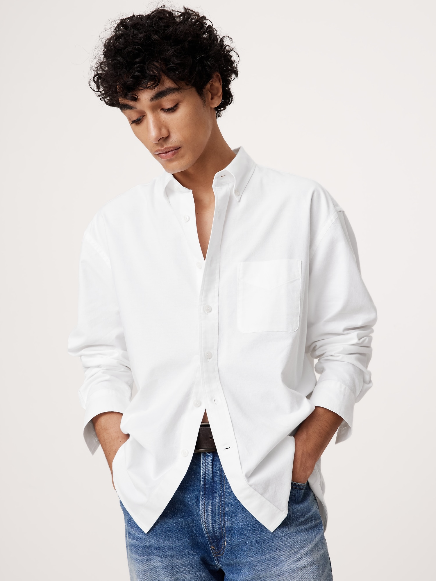 Relaxed-Fit Oxford Shirt