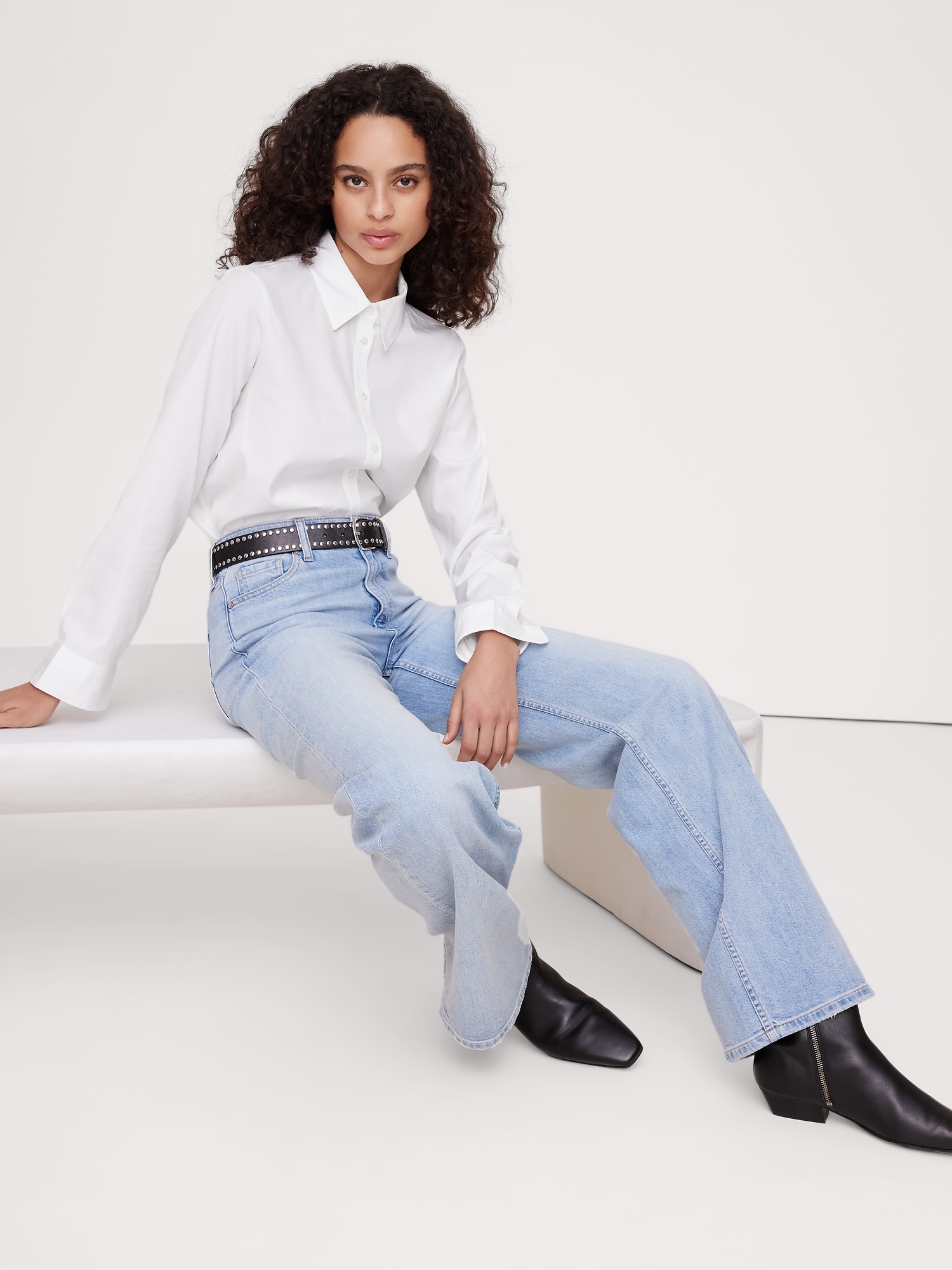 The Icon Classic Wide-Leg Jean