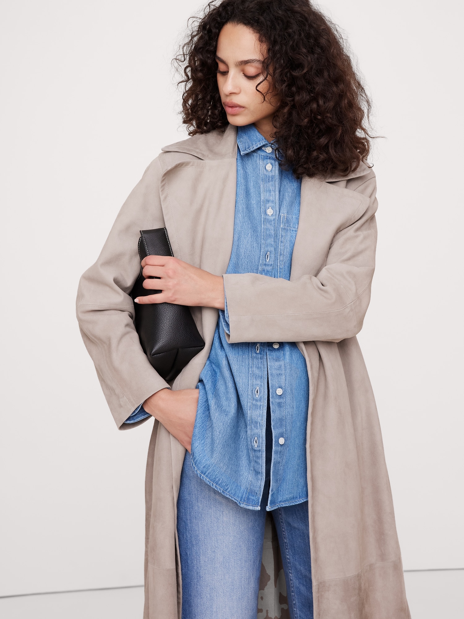 The Oversized Denim Shirt