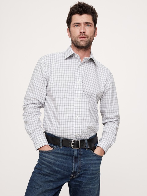 CHEMISE STANDARD HABILLÉE INFROISSABLE