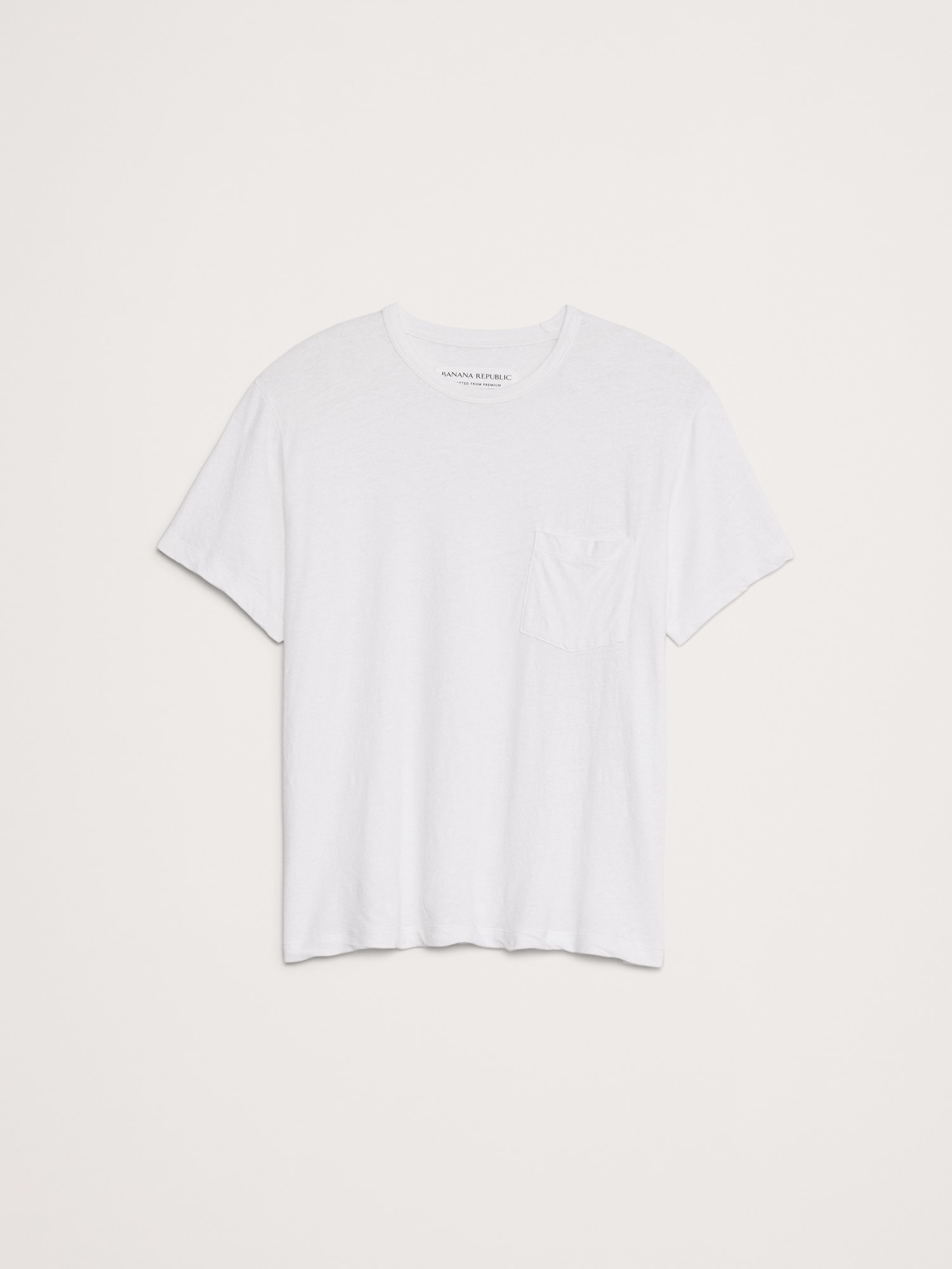 Relaxed Linen-Cotton T-Shirt