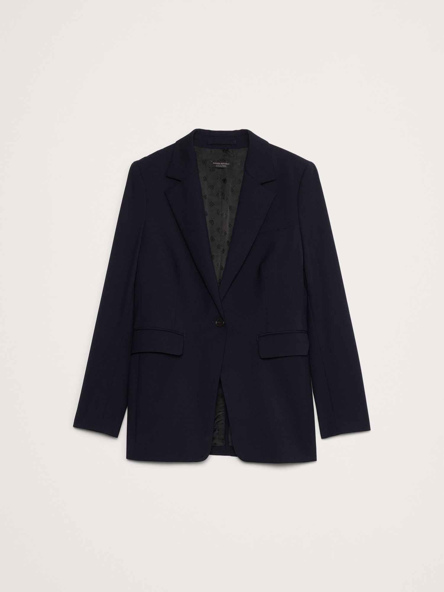 Slim Italian Wool Blazer