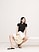 Image number 2 showing, Fitted Linen Short-Sleeve Sweater