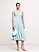 Image number 2 showing, Stretch-Sateen Square-Neck Long Midi Dress