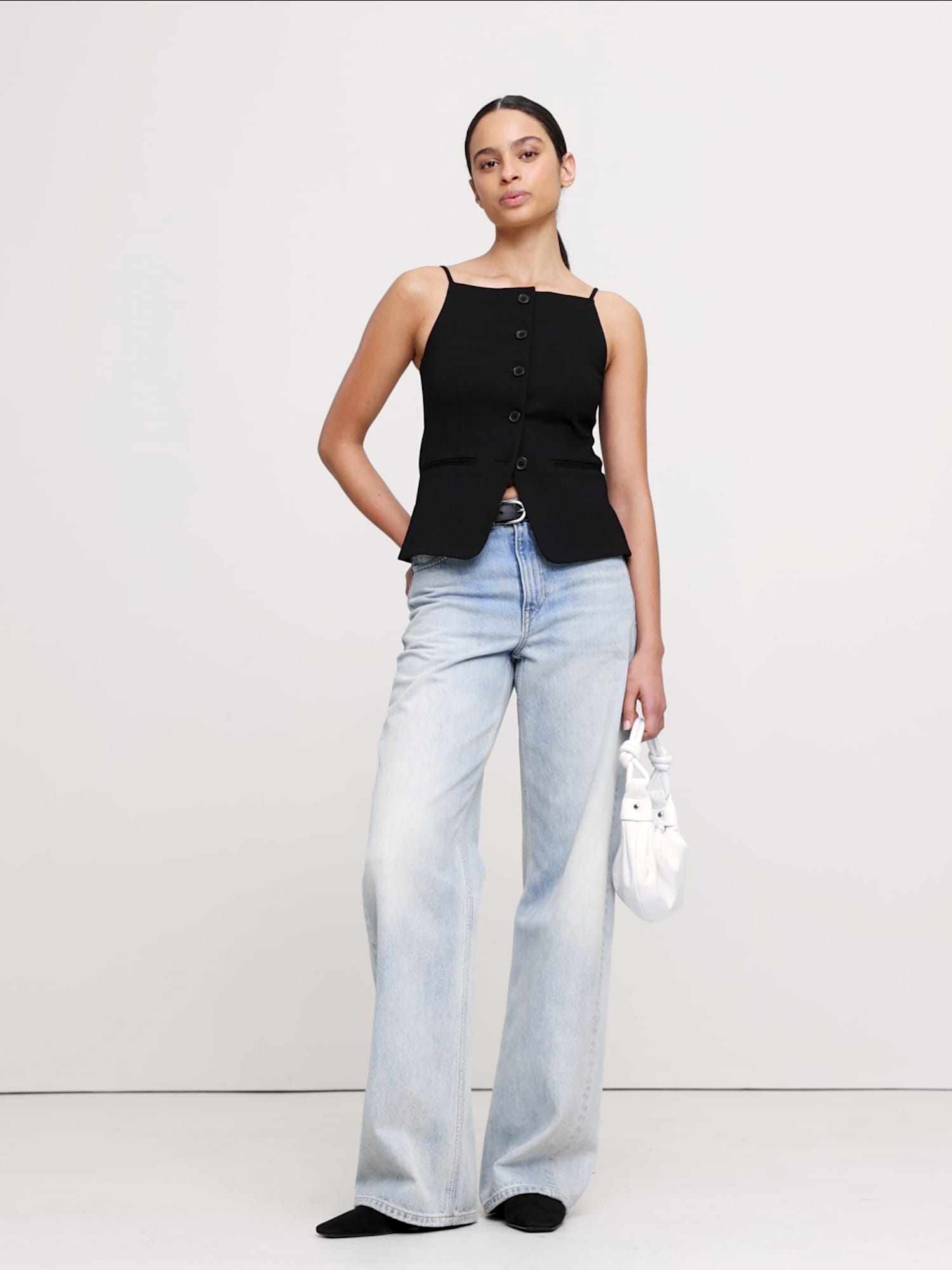 Image number 2 showing, Everywhere Ponte Vest Top