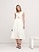 Image number 2 showing, Mixed-Media Cut-Out Midi Dress