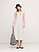 Image number 2 showing, Linen Keyhole Midi Dress