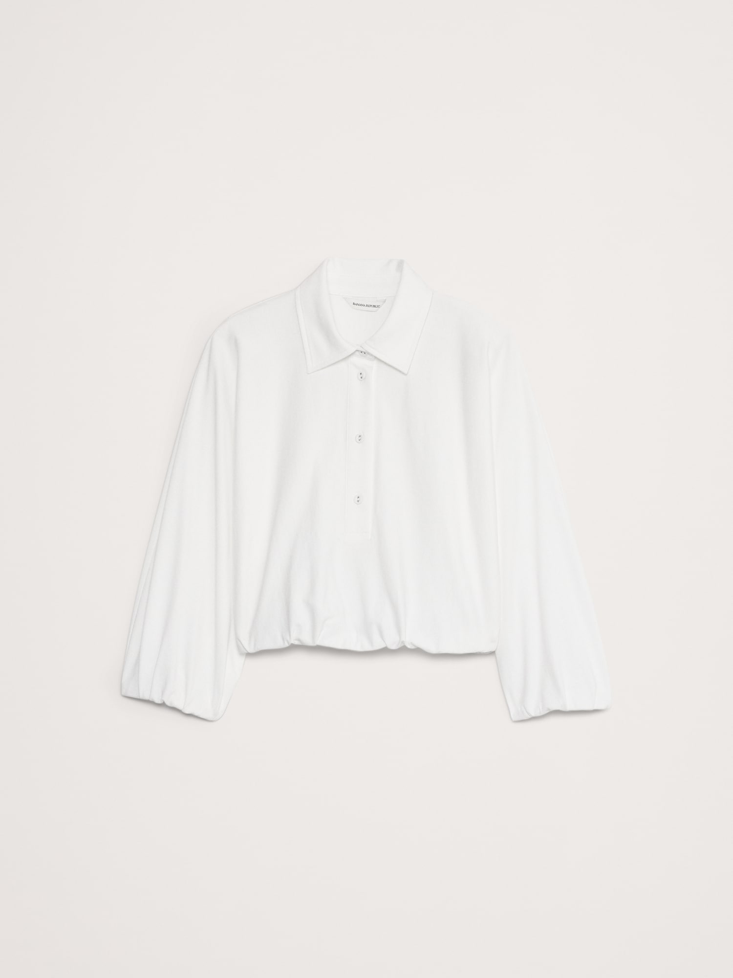 Cotton Cropped Polo
