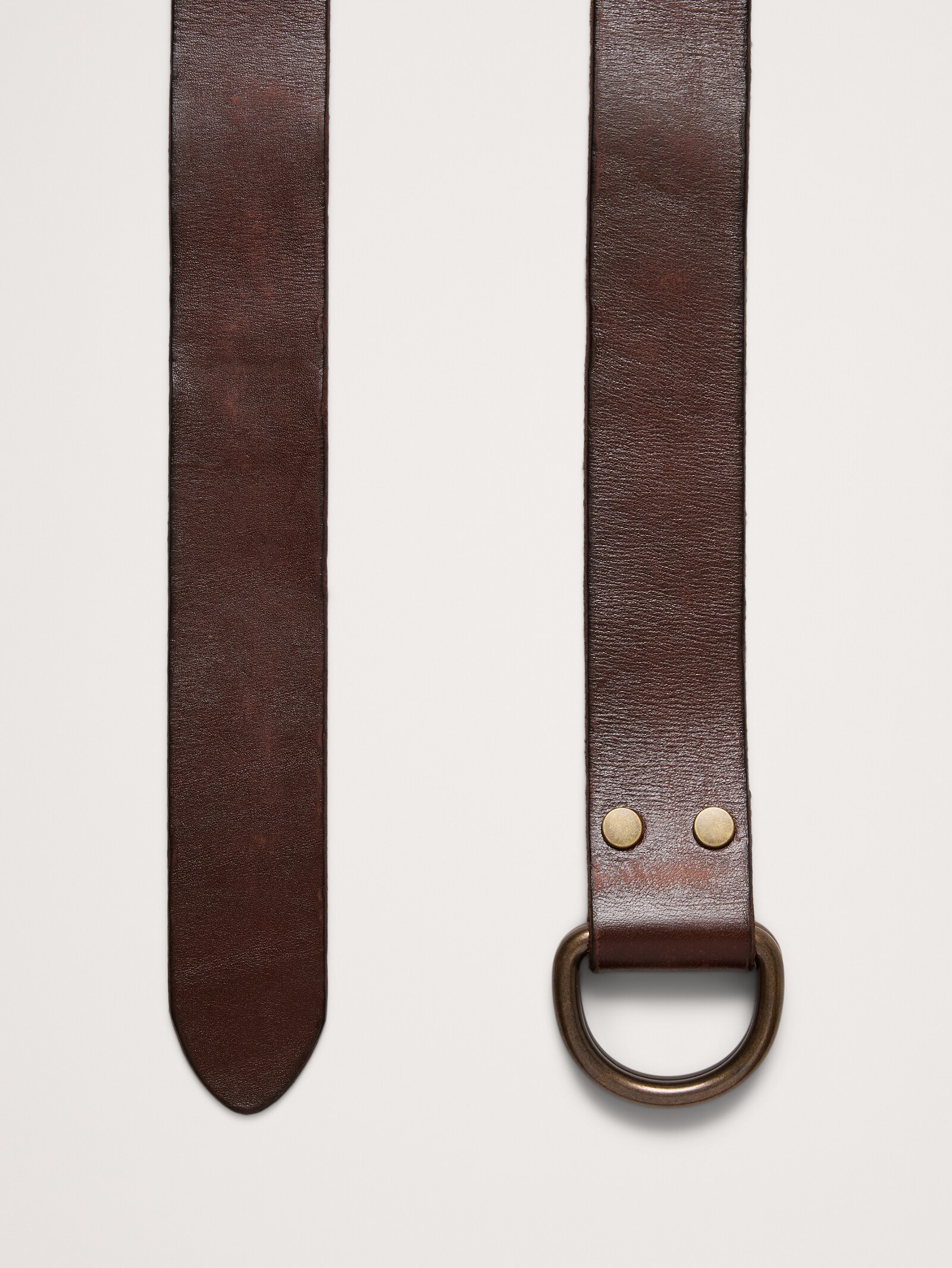 【MARGARIN FINGERS】24fw RIVET LEATHER BELT MARGARIN FINGERS Rivet Leather Belt - Black | 하이츠스토어