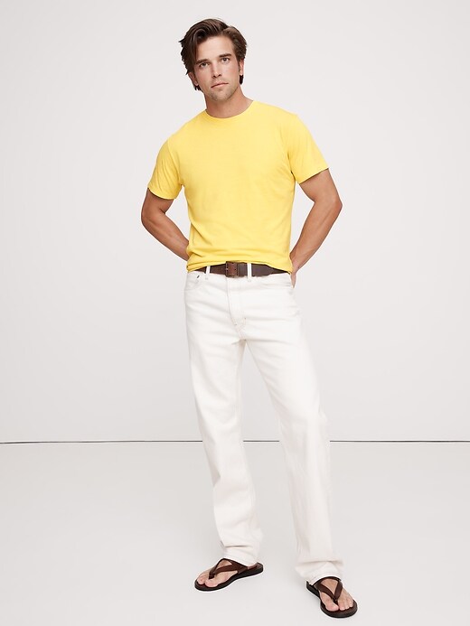Lightweight Cotton Crew-Neck T-Shirt | Banana Republic