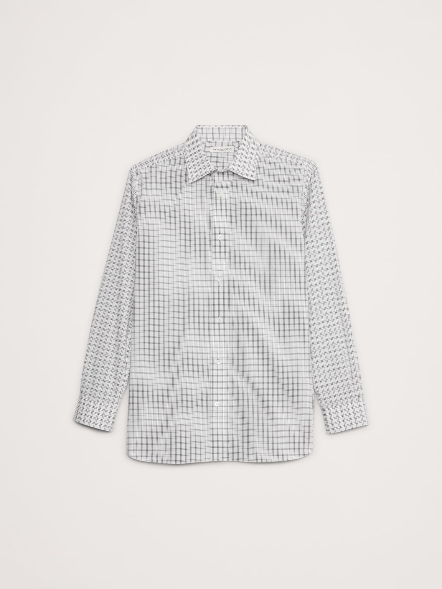 Slim-Fit Wrinkle-Resistant Dress Shirt