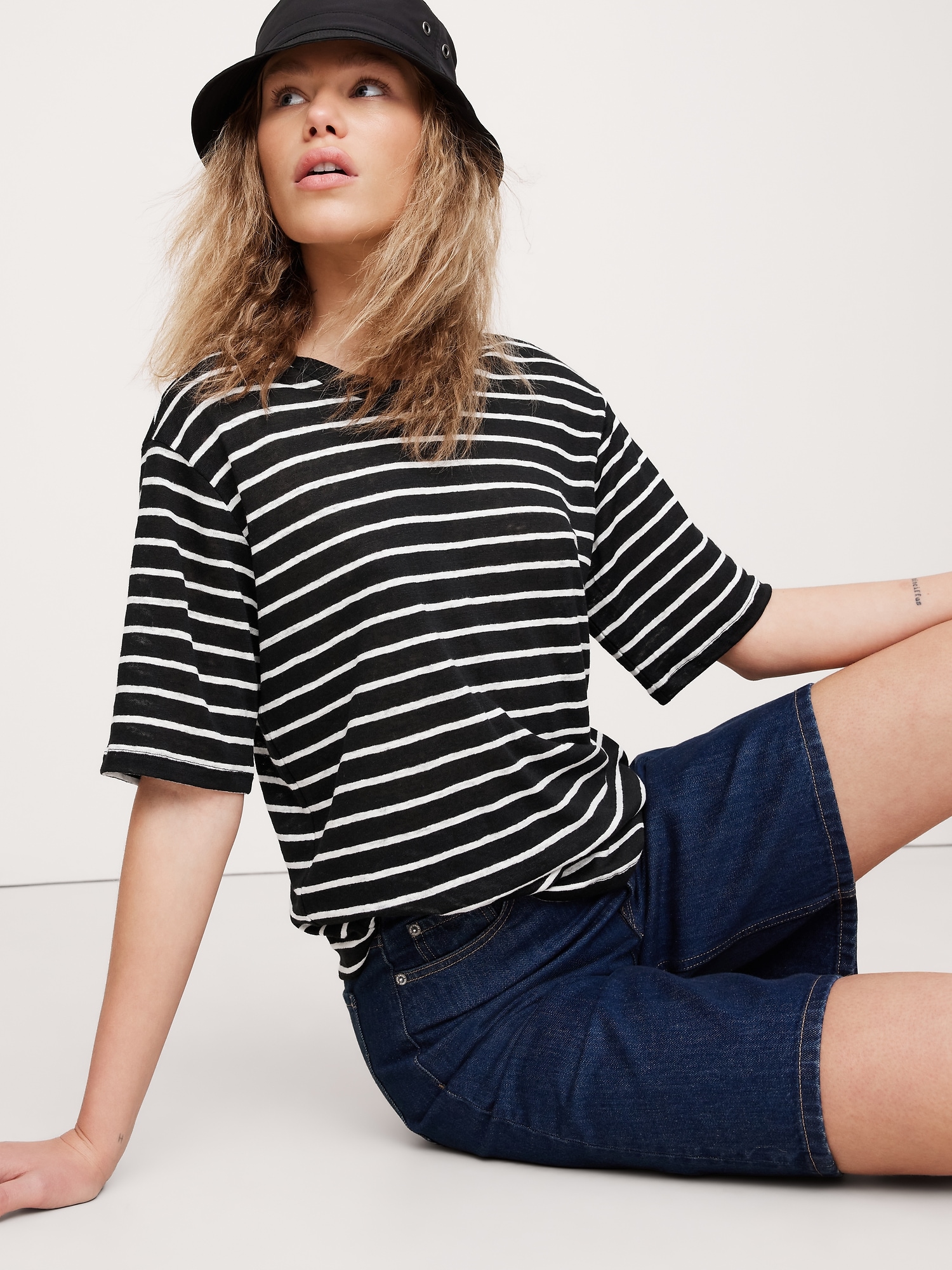 Relaxed Linen T-Shirt
