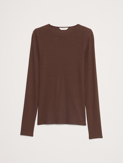 Haut (top) Banana Republic Marron Manches Longues - Taille L - Occasion Très Bon état