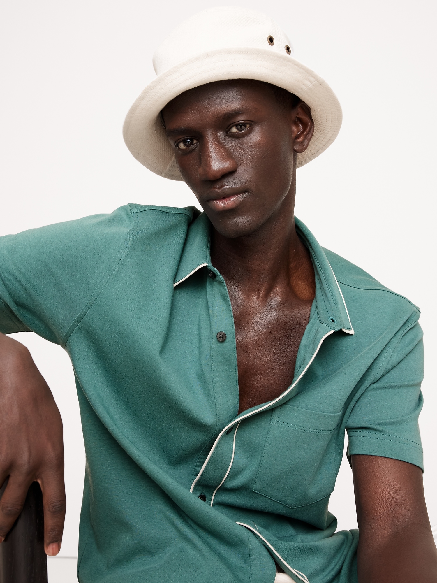 Luxury-Touch Resort Shirt