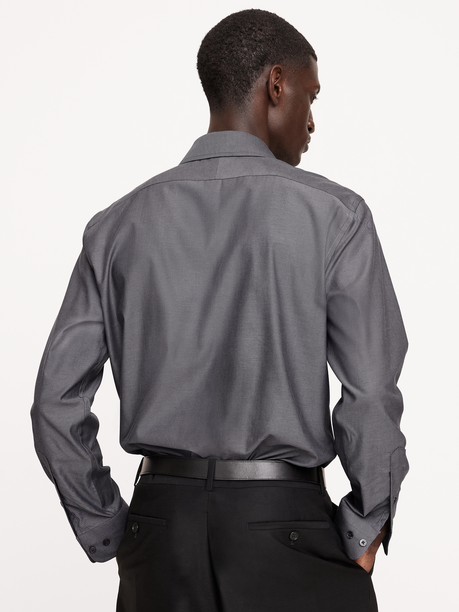 Standard-Fit Wrinkle-Resistant Dress Shirt
