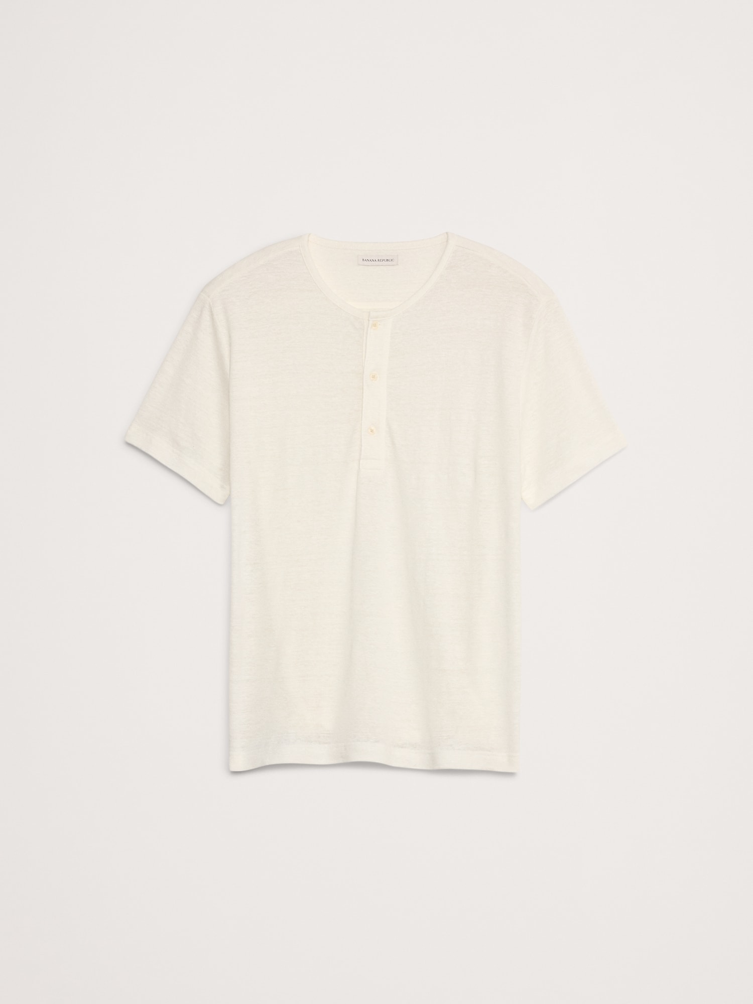 Linen Henley T-Shirt