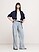 Image number 2 showing, The Icon Classic Mid-Rise Wide-Leg Split-Hem Jean