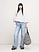 Image number 2 showing, Oversized Cotton Poplin Shirred Top