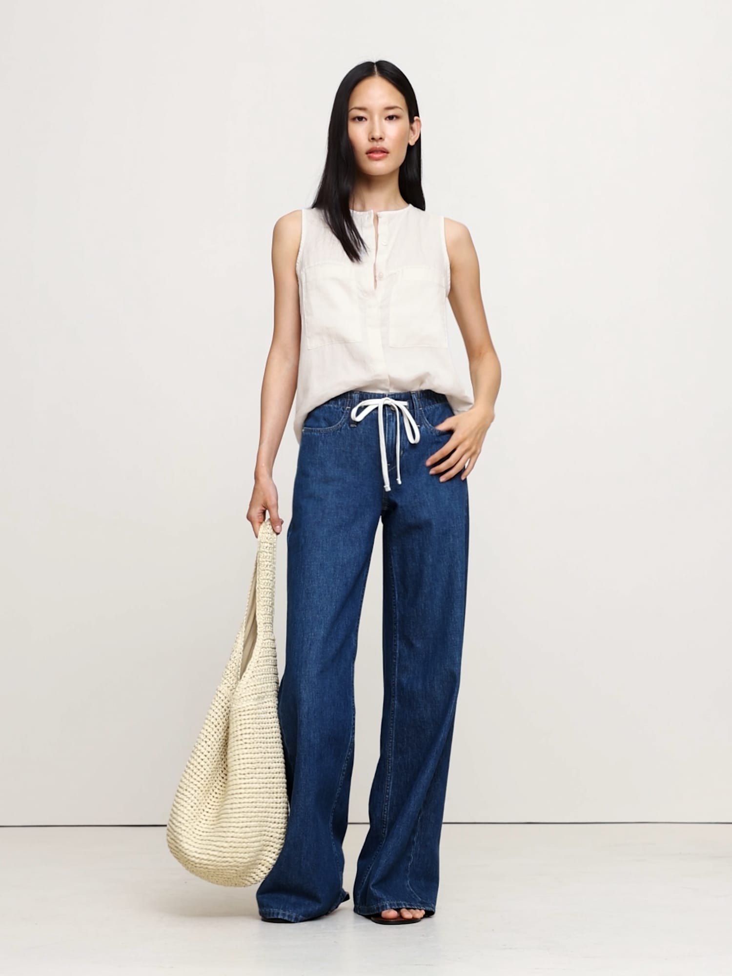 Image number 2 showing, Linen Sleeveless Tunic