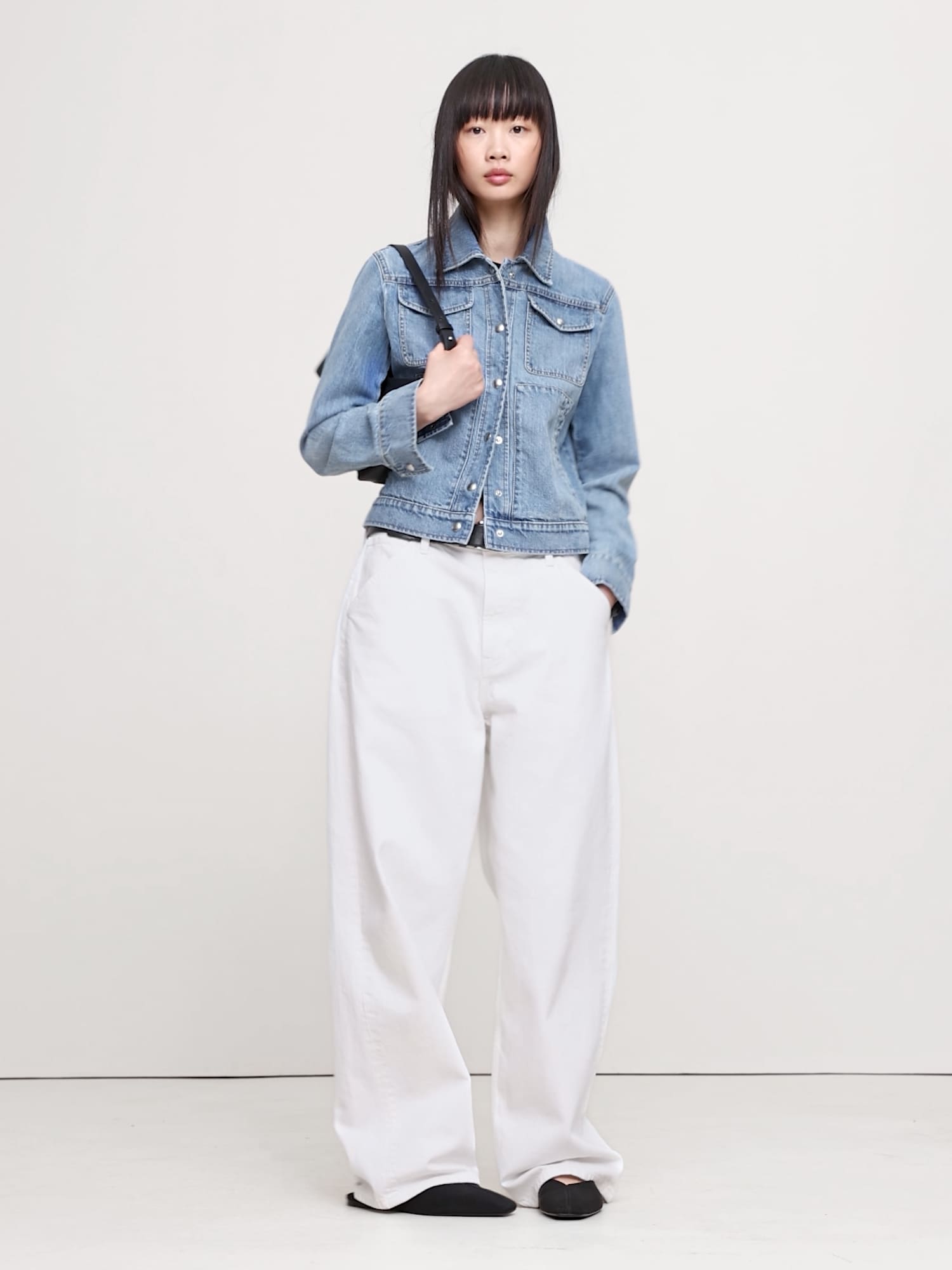Image number 2 showing, Denim Trucker Jacket