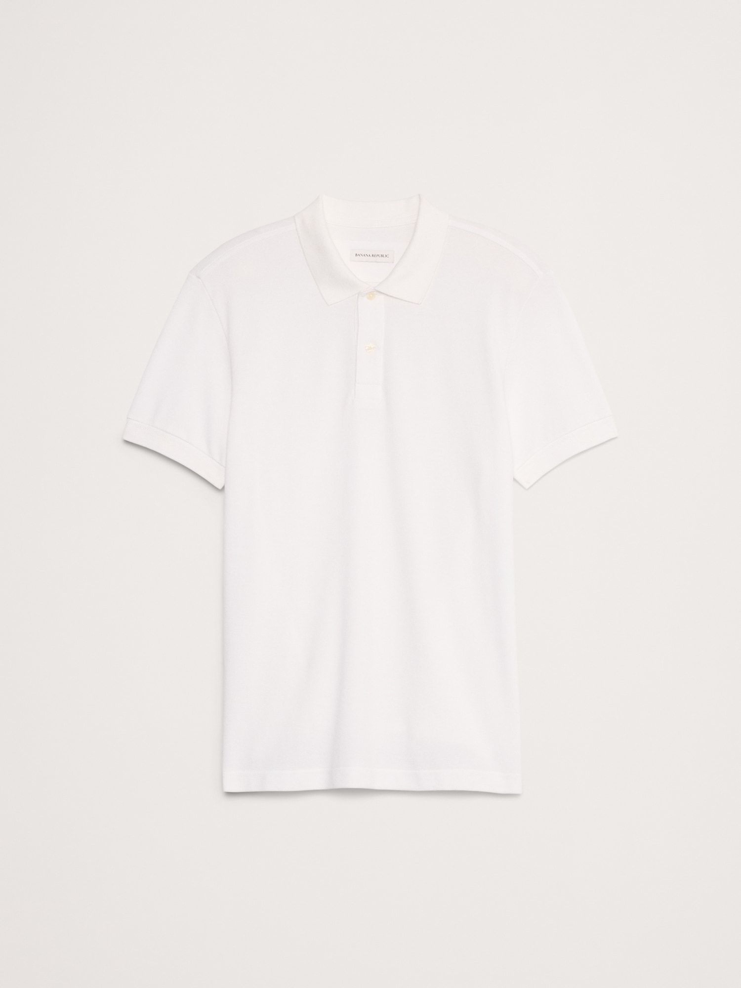 Sun-Faded Pique Polo