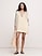Image number 2 showing, Embroidered Linen Peasant Dress