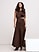 Image number 2 showing, Stretch-Cotton Poplin One-Shoulder Drop-Waist Maxi Dress