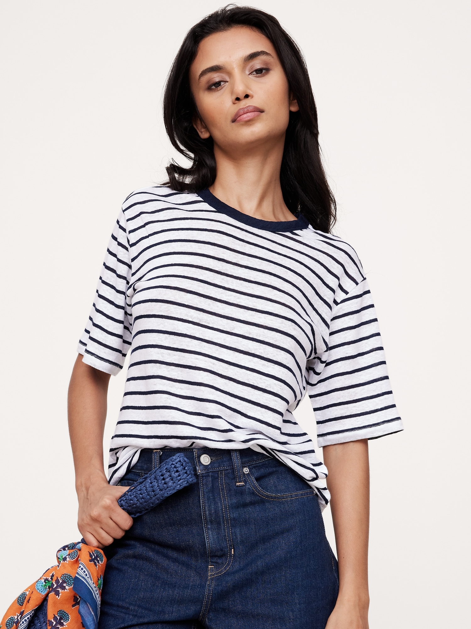 Relaxed Linen T-Shirt