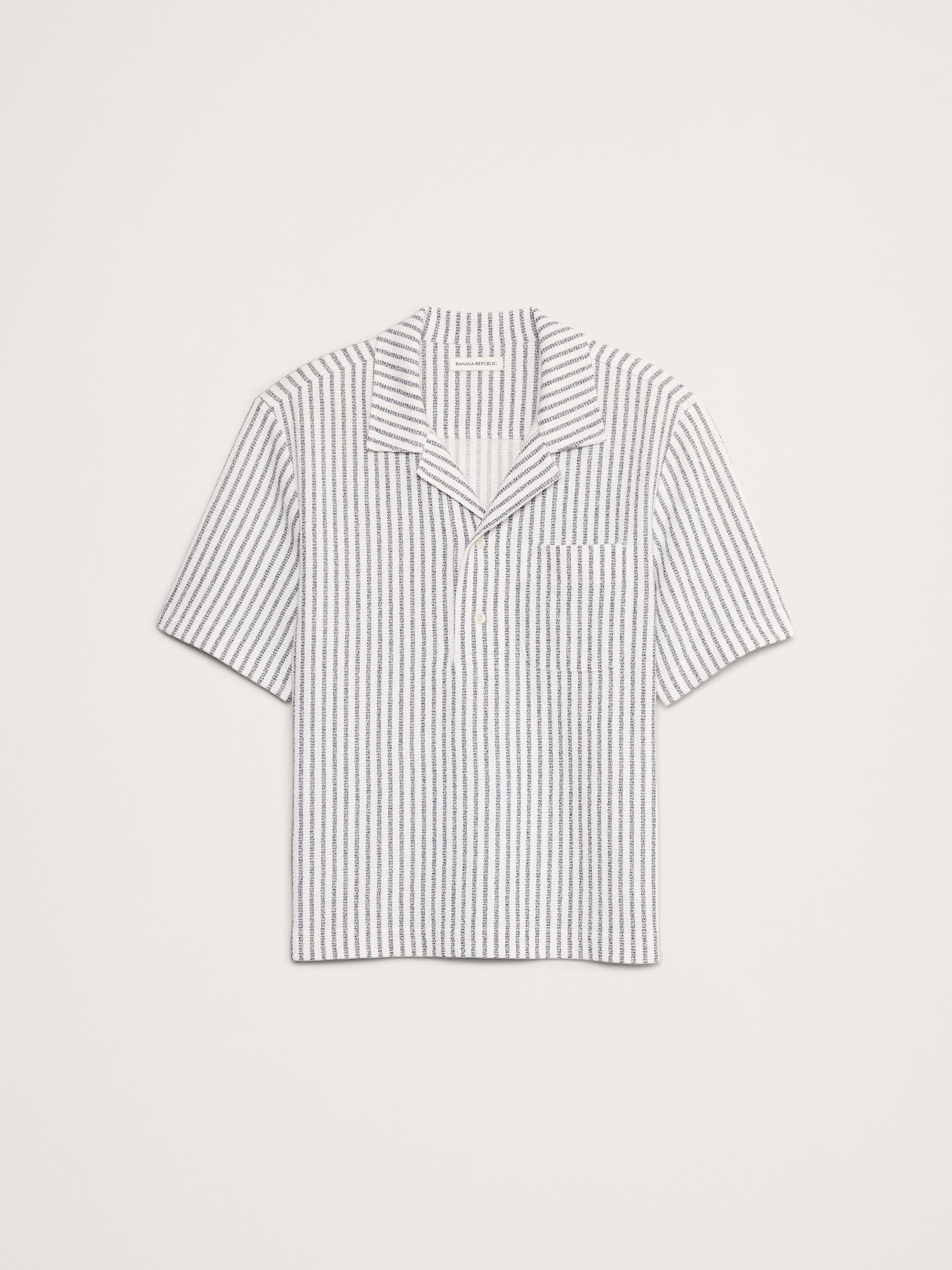 Stripe Terry Polo