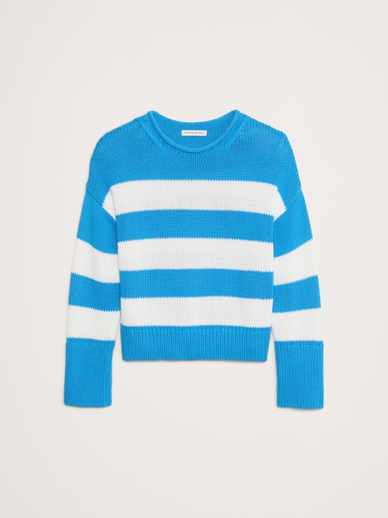 Oversized Cotton Roll-Neck Sweater