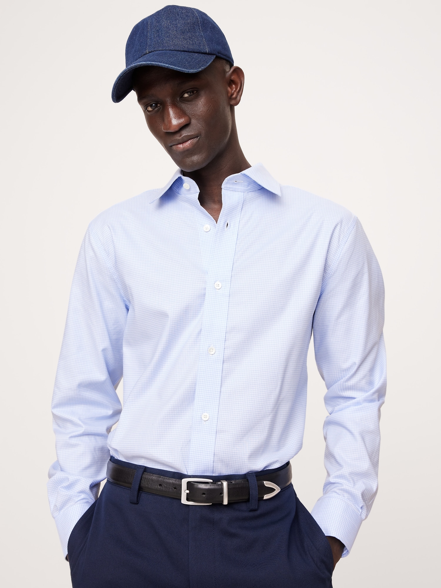 Standard-Fit Wrinkle-Resistant Dress Shirt - Multi